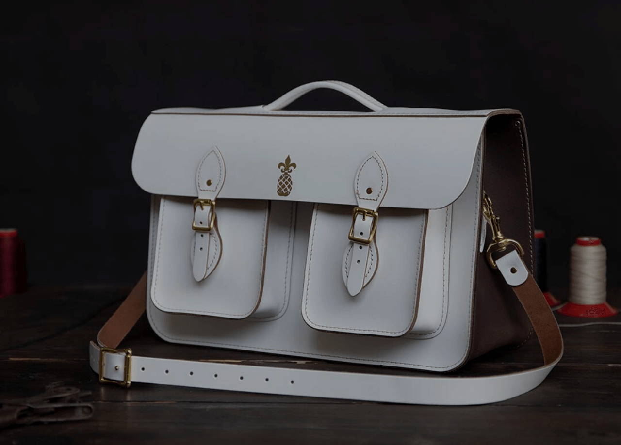 The leather satchel co discount